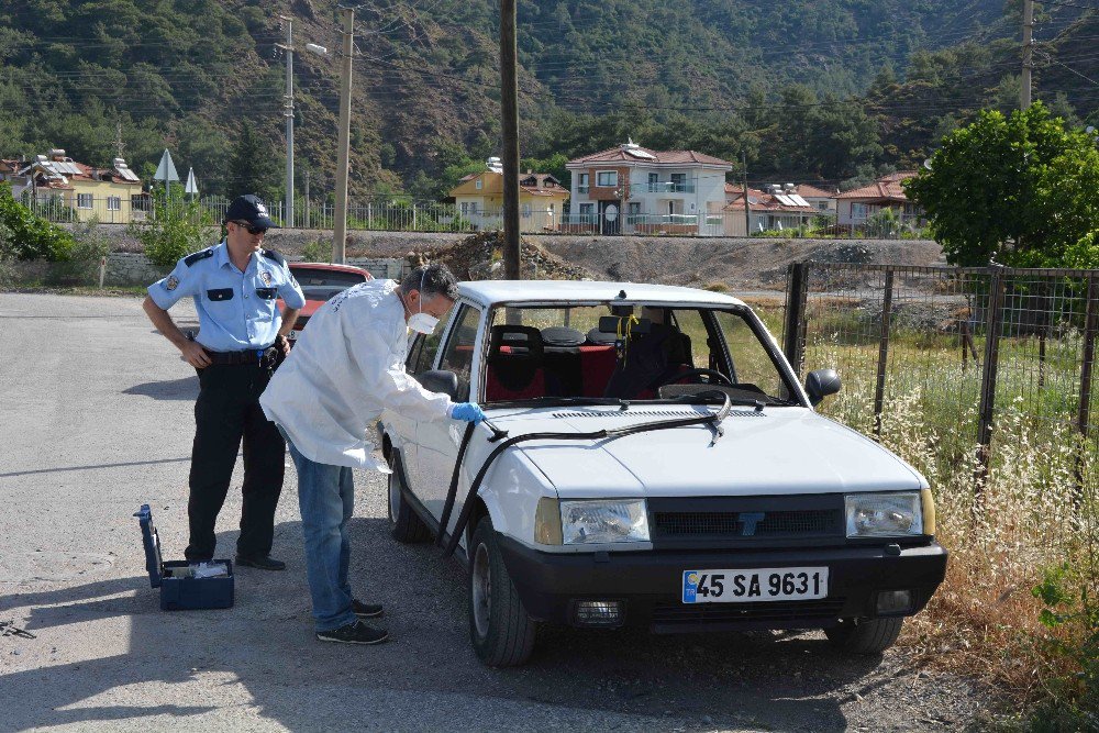 Ortaca’da Otomobilin Ön Camının Çalındığı İddiası