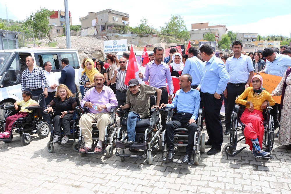 Şırnak’ta Farkındalık Yürüyüşü