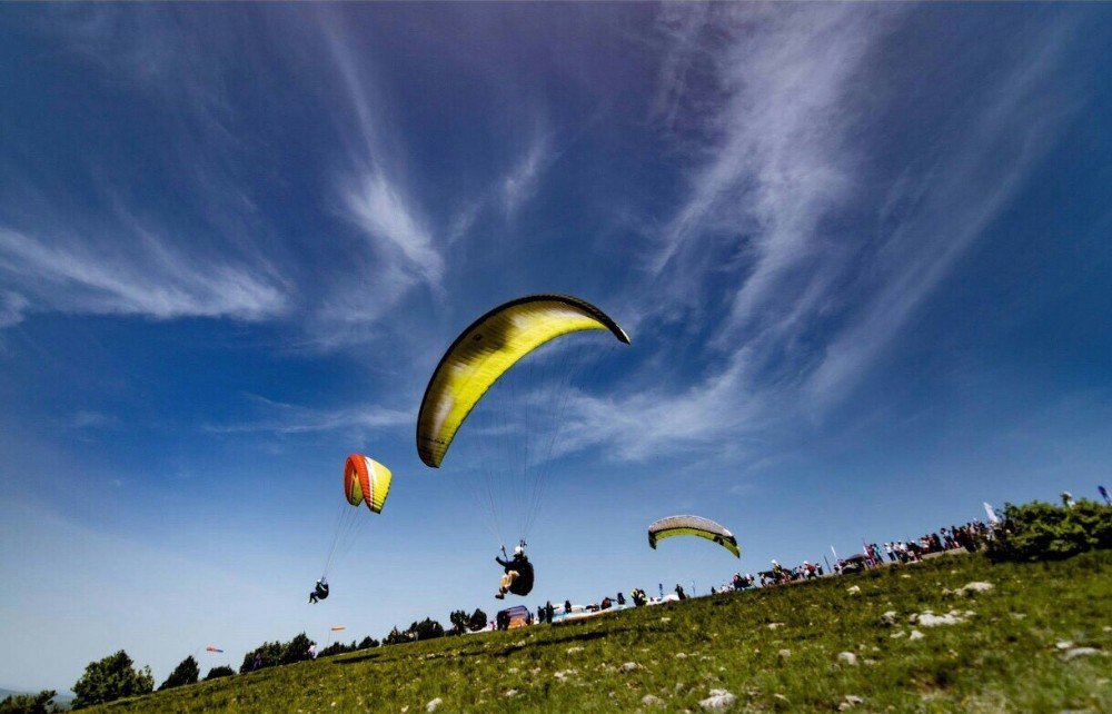 Gaün Havacılık Topluluğu Cross Country Yamaç Paraşütü Yarışmasına Katıldı