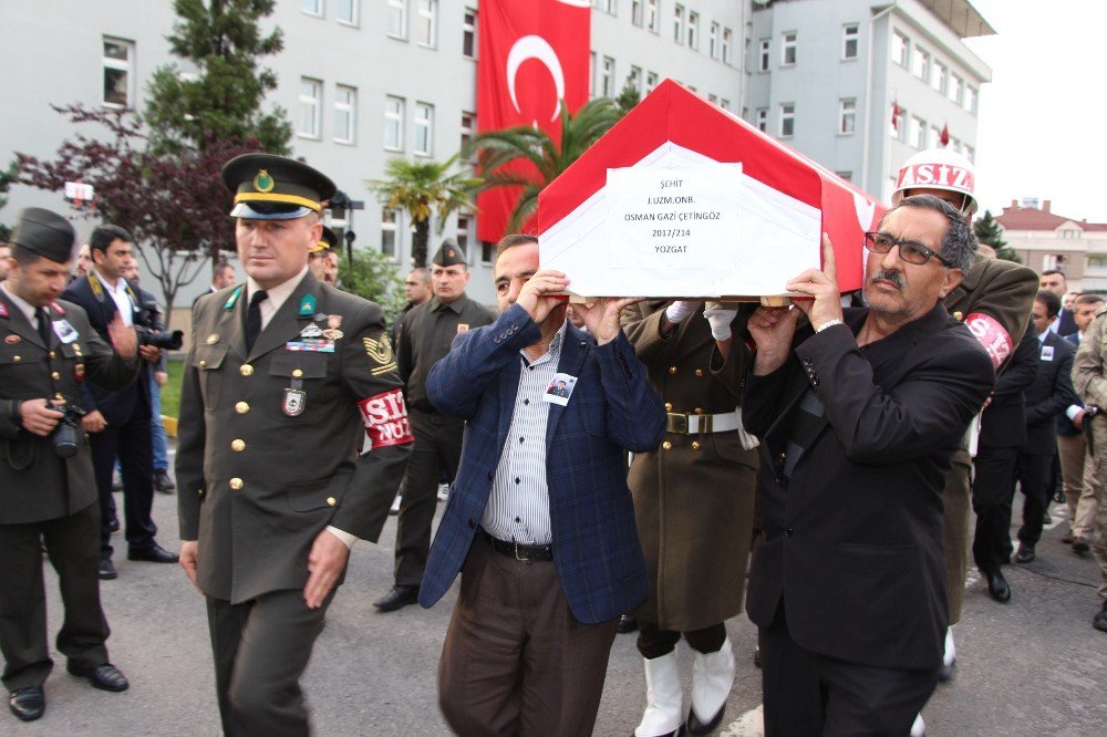 Trabzon Şehidine Tören