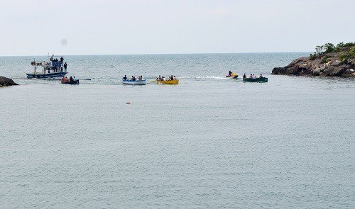 Karadeniz’de Kürek Yarışları Yapıldı