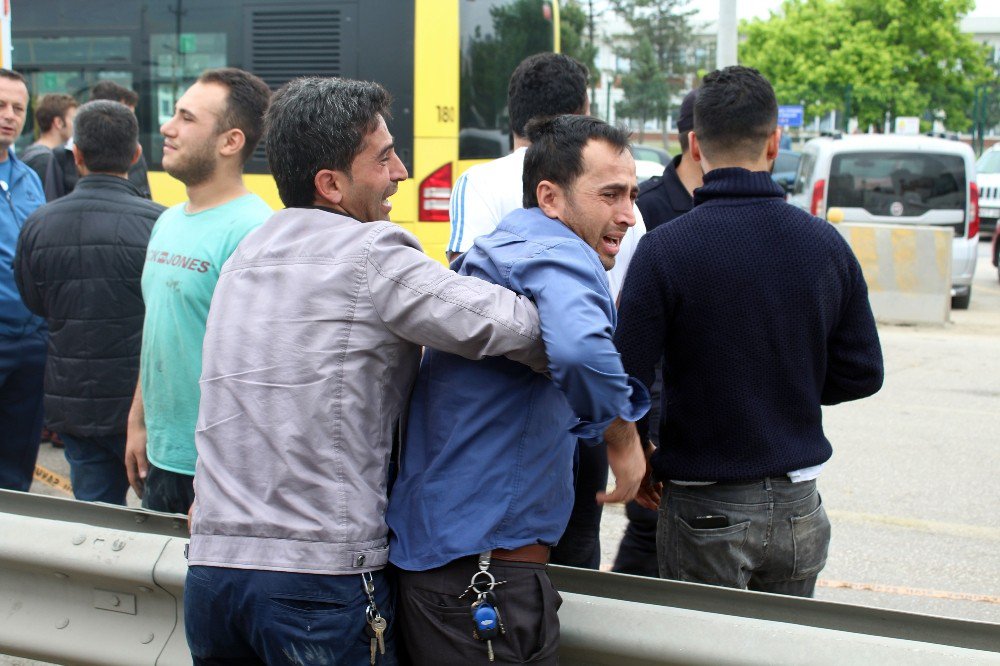 Bursa’da Ölümlü Kaza Sonrası Ortalık Karıştı, Polis Havaya Ateş Etmek Zorunda Kaldı