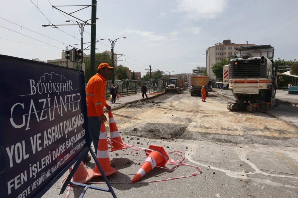 Gaziantep’te Modifiye Asfalt Dönemi Başladı