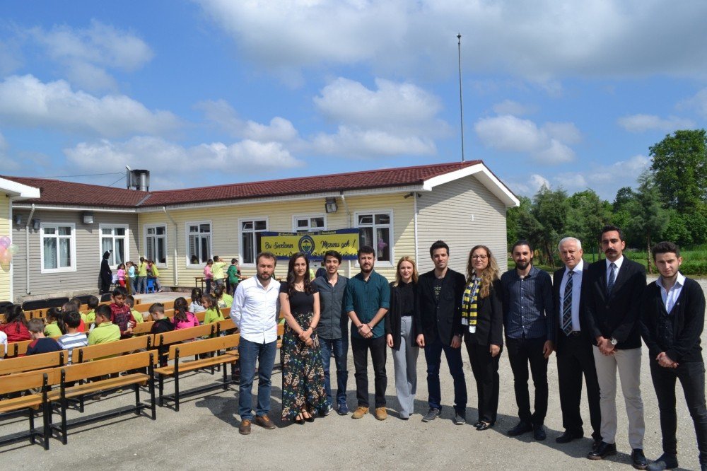 Rektör Çakar Paşaormanı İlkokulu Kütüphanesinin Açılışına Katıldı