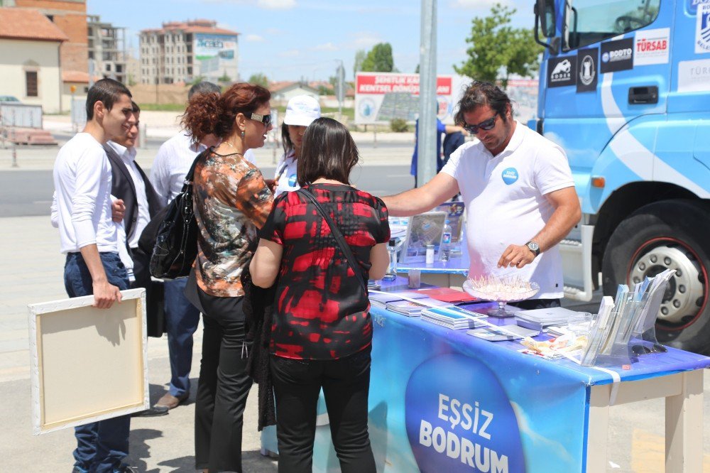 Eşsiz Bodrum Tanıtım Tırı Konya’da