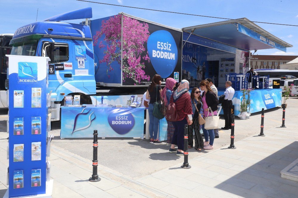 Eşsiz Bodrum Tanıtım Tırı Konya’da