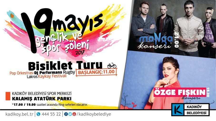 Kadıköy’de 19 Mayıs Coşkusu