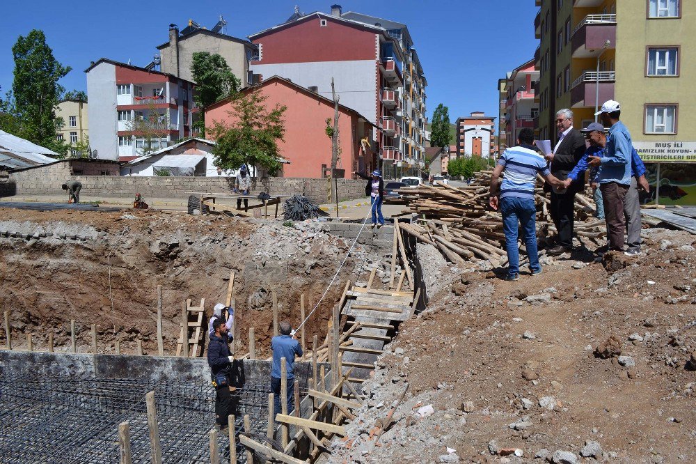 Muş Belediyesinden İnşaatlara Sıkı Denetim