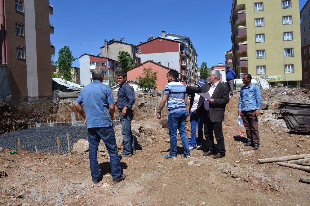 Muş Belediyesinden İnşaatlara Sıkı Denetim