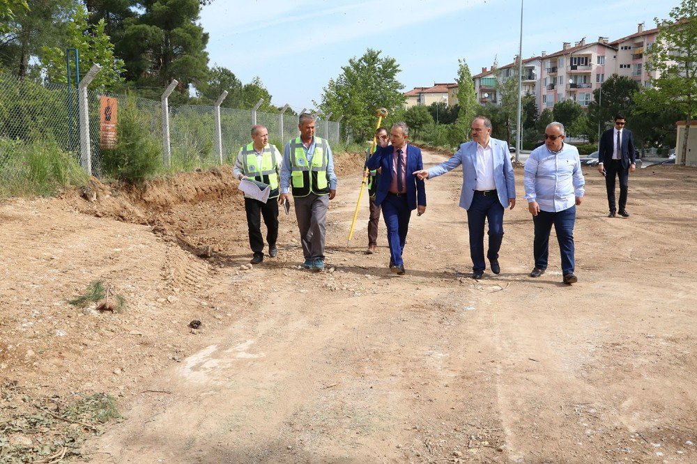 Pamukkale Belediyesi’nden Yürüyüş Ve Bisiklet Yolu