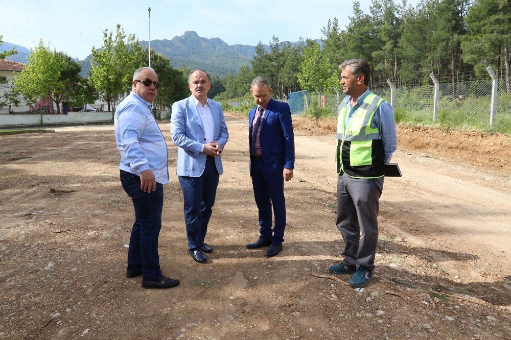 Pamukkale Belediyesi’nden Yürüyüş Ve Bisiklet Yolu