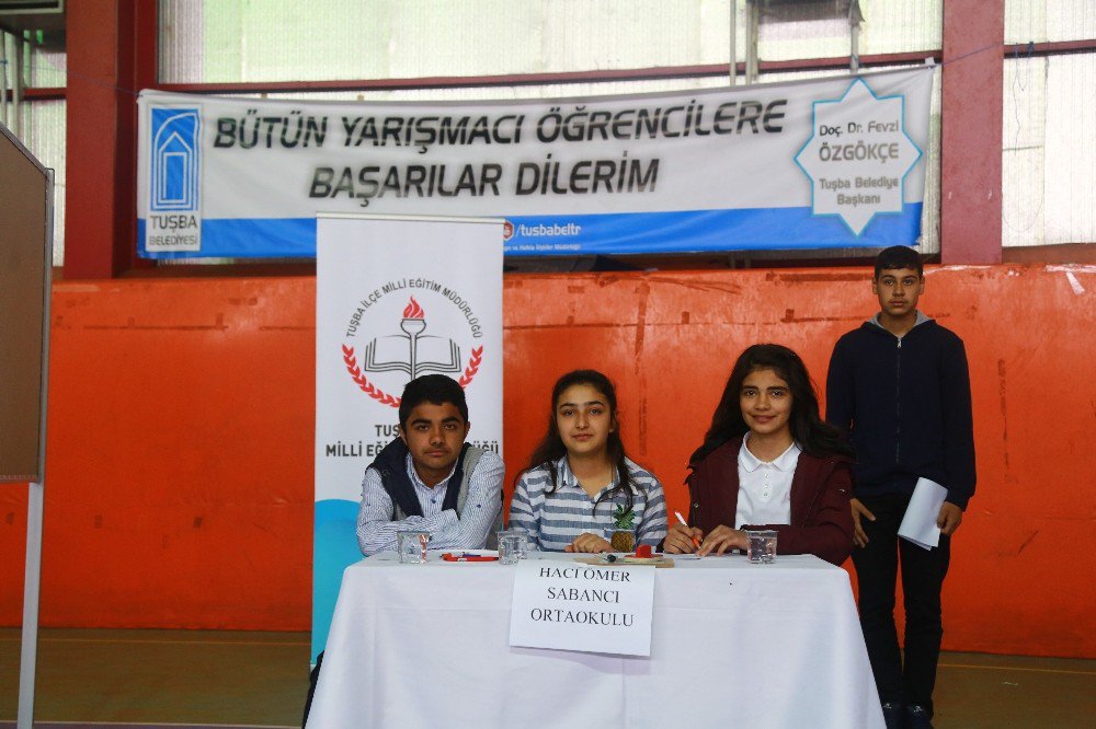 Tuşba’da Bilgeler Yarışıyor Ortaokullar Arası Bilgi Yarışması