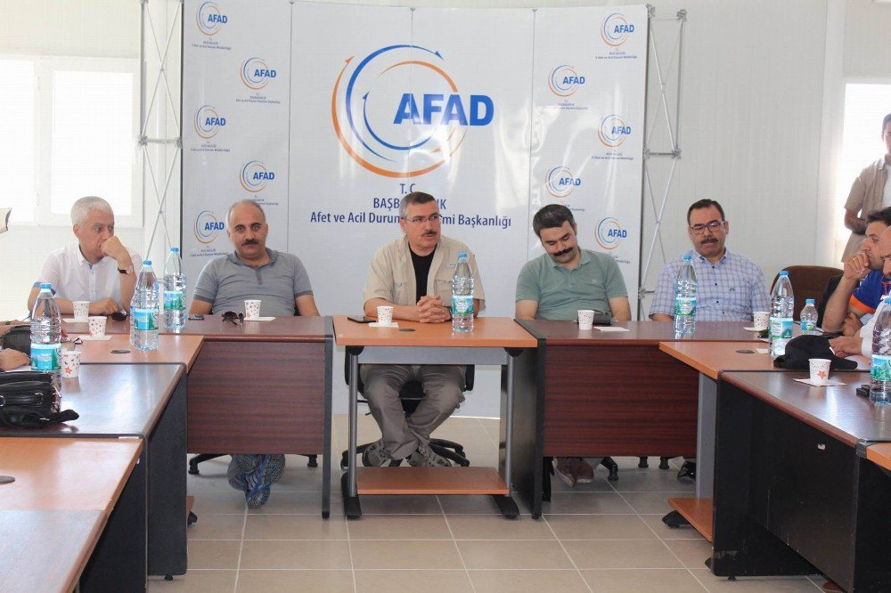 Afad Başkan Yardımcısı Fatih Özer Kilis’te