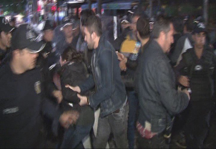 Başkent’te Khk Protestosuna Polis Müdahalesi: 5 Gözaltı