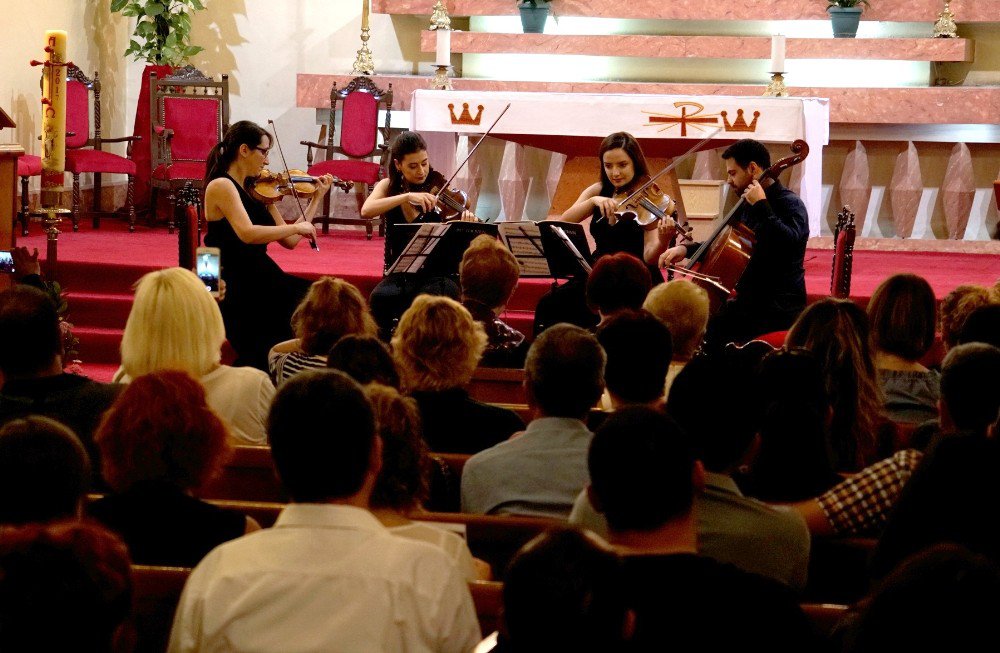 Saygun Quartet’ten Tarihi Kilisede Konser