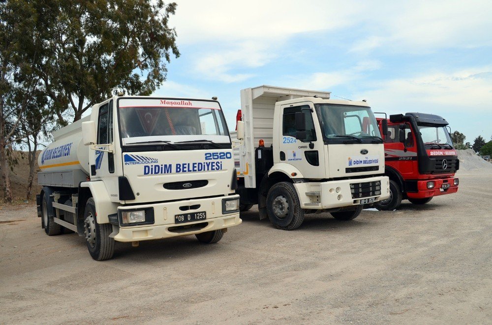 Didim Belediyesi Eski Araçlarını Yeniden Bünyesine Kazandırdı