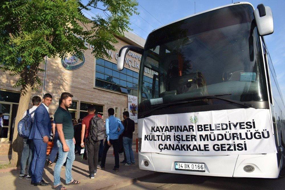 Kayapınar’da 40 Öğrenci Çanakkale Gezisine Gitti