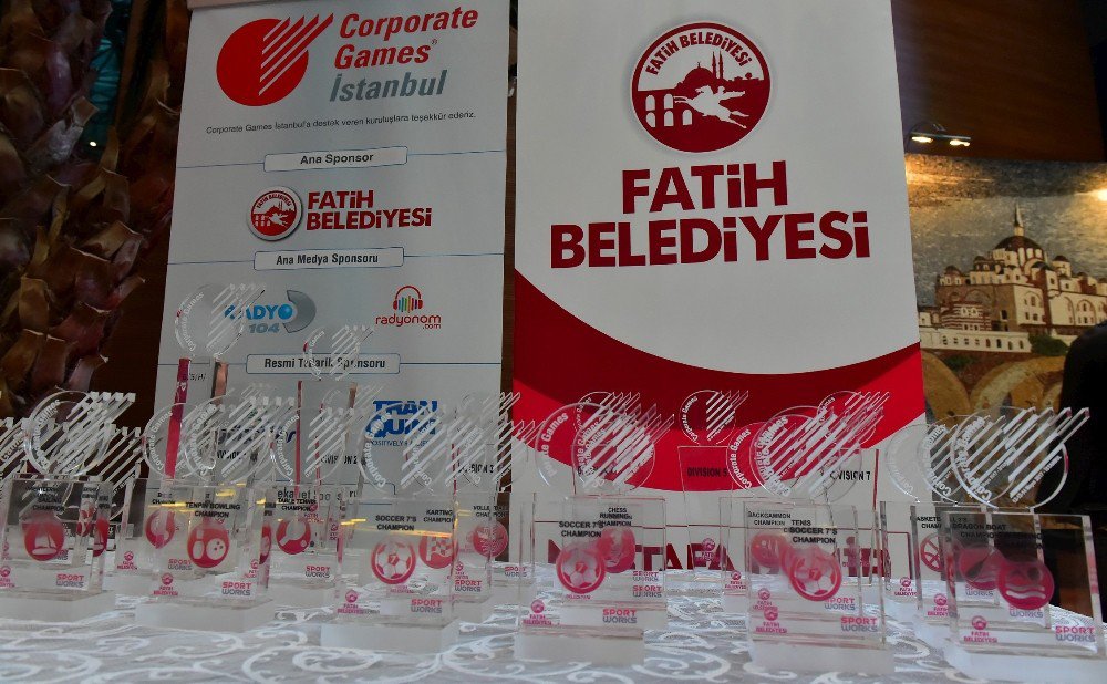 Corporate Games Yarışlarında Dereceye Girenlere Ödülleri Takdim Edildi