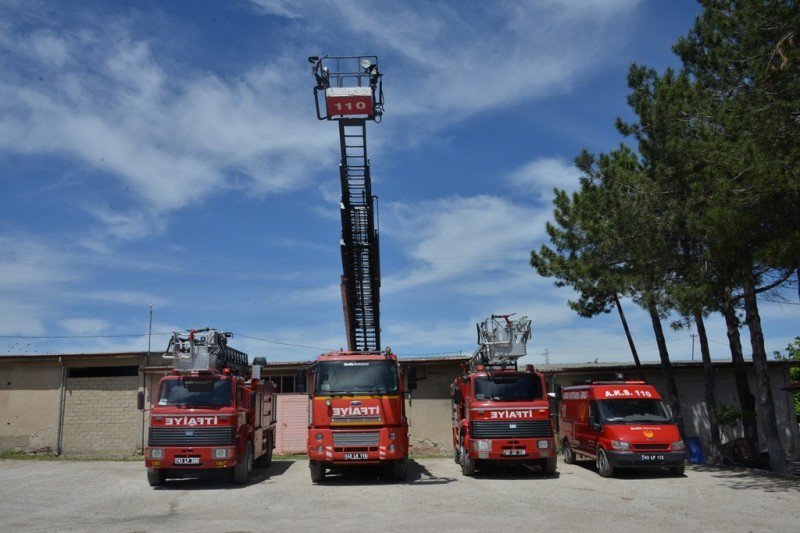 Gediz Belediyesi İtfaiye Araçlarının Tamir Ve Bakımları Yapıldı