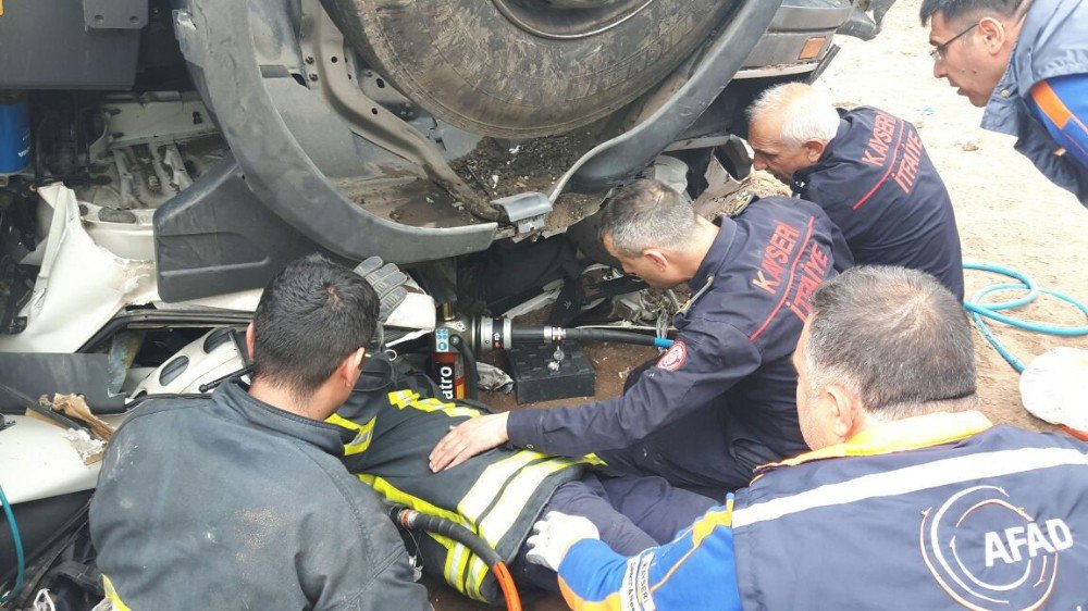 Kayseri’de Zincirleme Trafik Kazası: 8 Yaralı