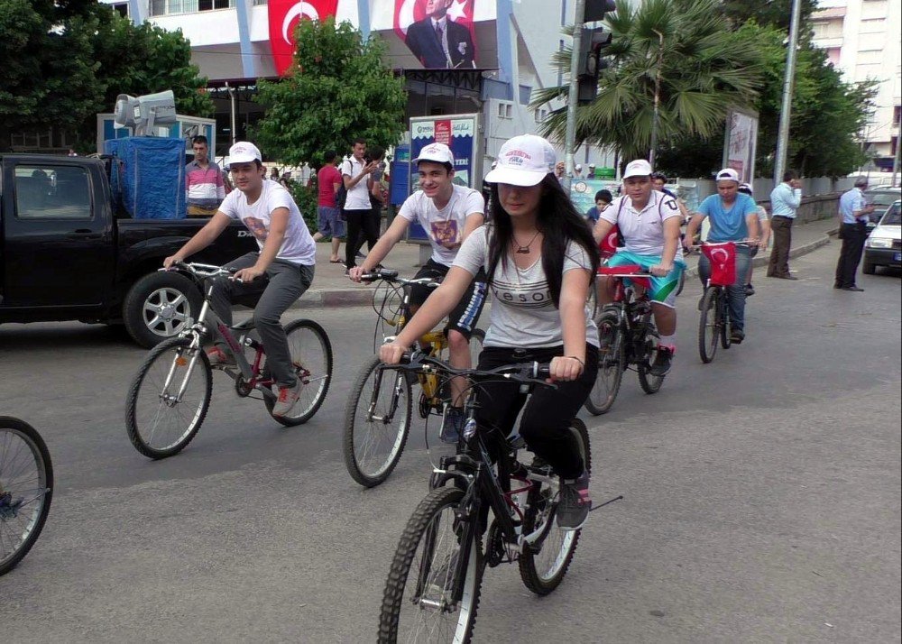 Nazilli’de Pedallar Kalp Sağlığı Çevrildi