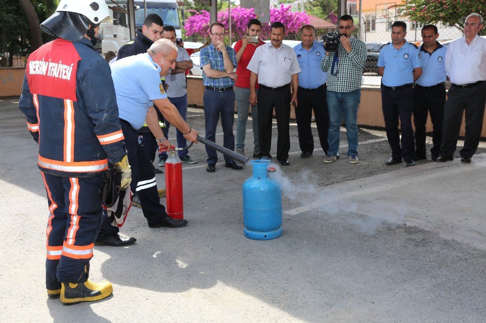 Toroslar’da Yangın Tatbikatı