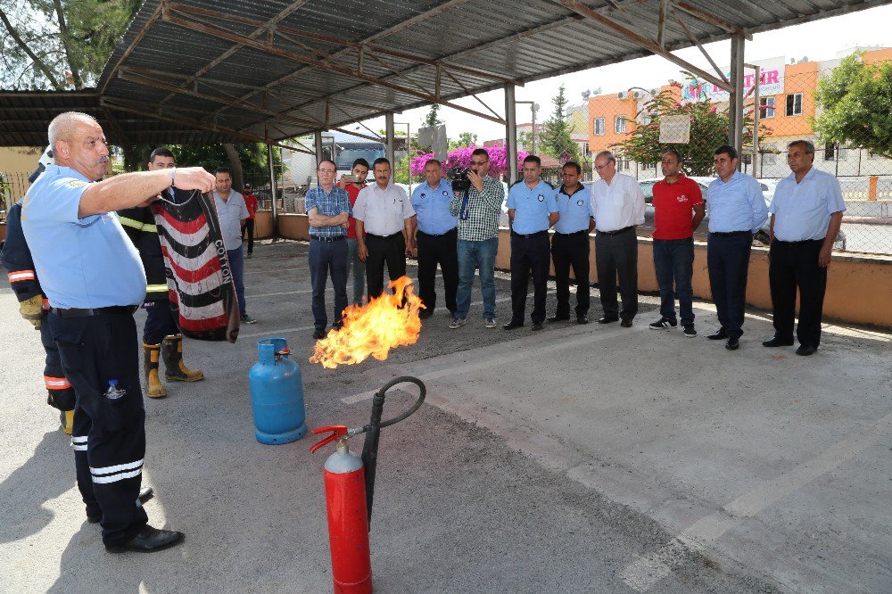 Toroslar’da Yangın Tatbikatı