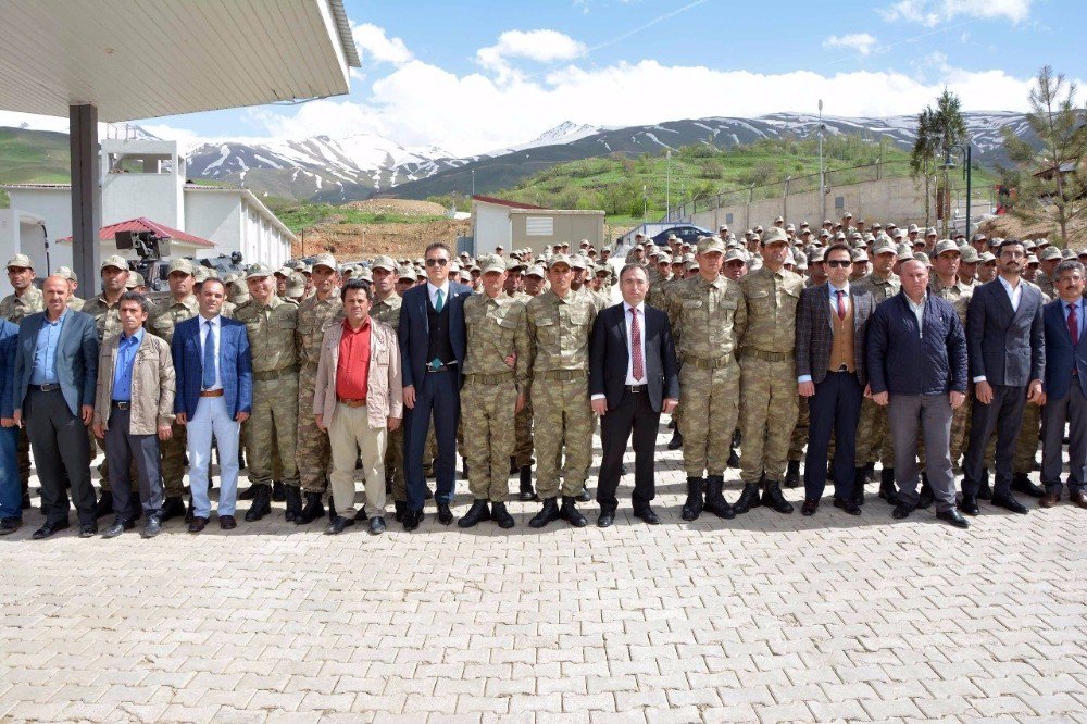 Güvenlik Korucuları Yemin Edip Göreve Başladı