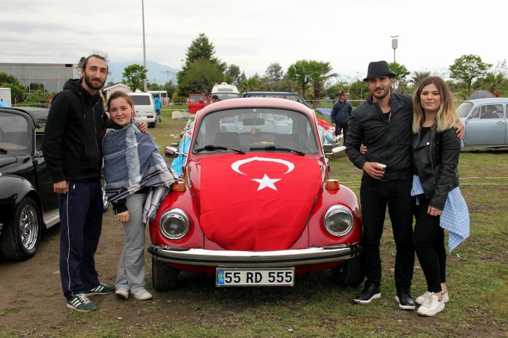 Samsun’da Vosvos Tutkunlarından 19 Mayıs Konvoyu