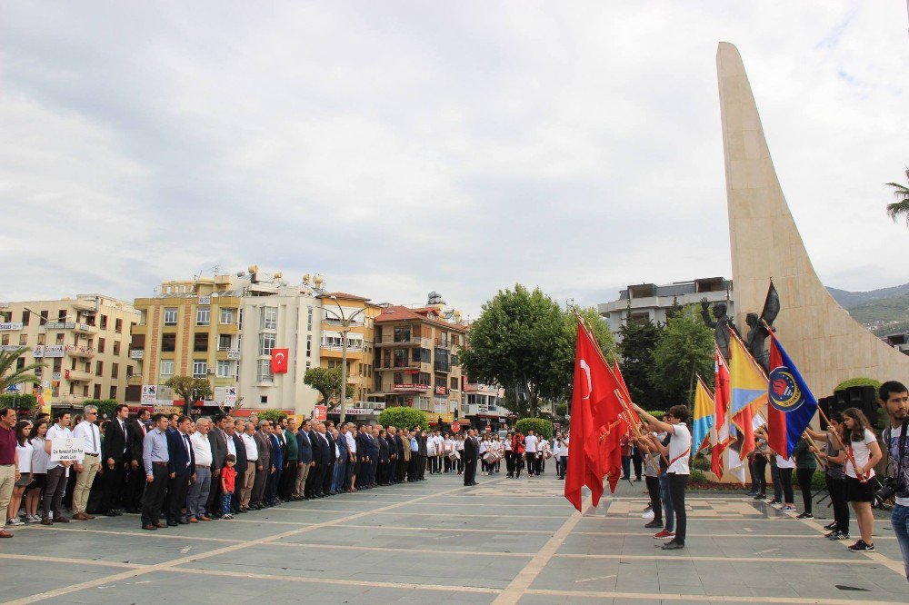 Alanya’da 19 Mayıs Coşkuyla Kutlandı