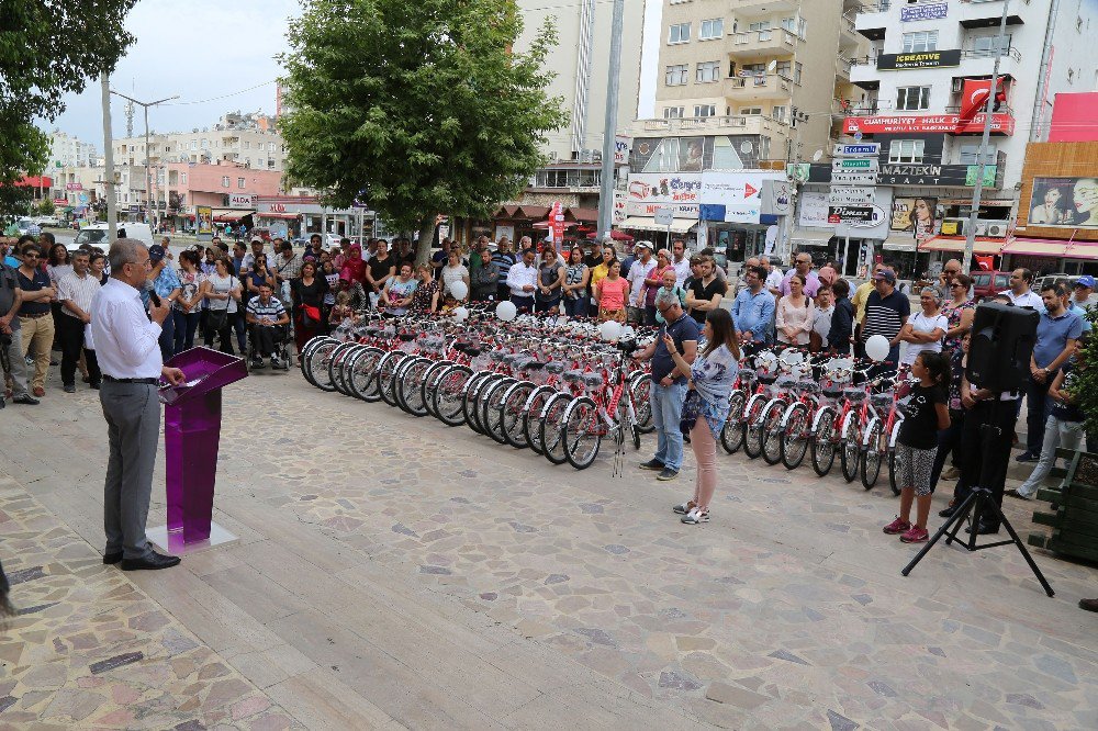 Mezitli Belediyesi’nden 19 Mayıs’ta 119 Kişiye Bisiklet