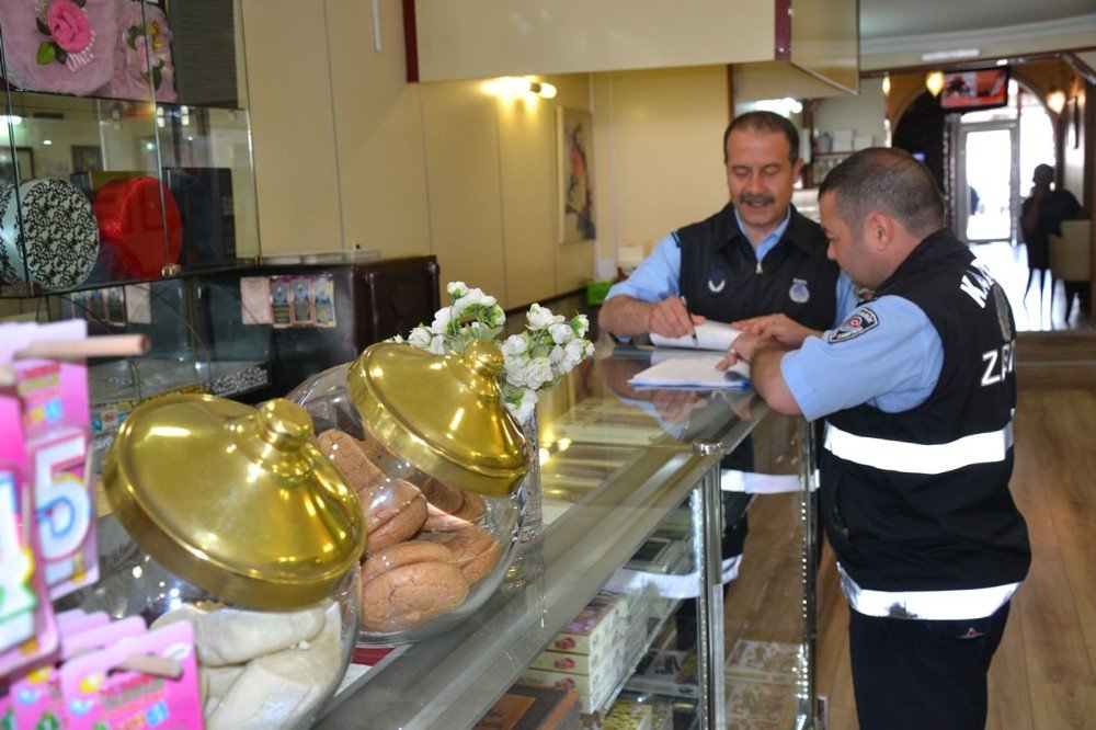 Zabıta Ekiplerinden Ramazan Denetimi