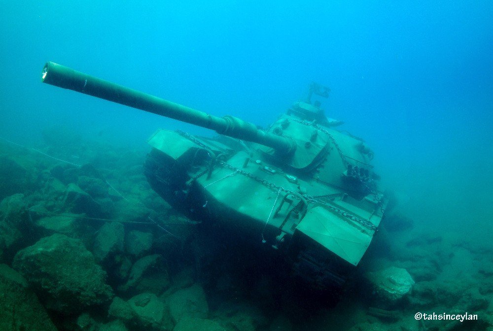 Abd Yapımı 45 Tonluk Tank, Dalış Turizminin Hizmetinde