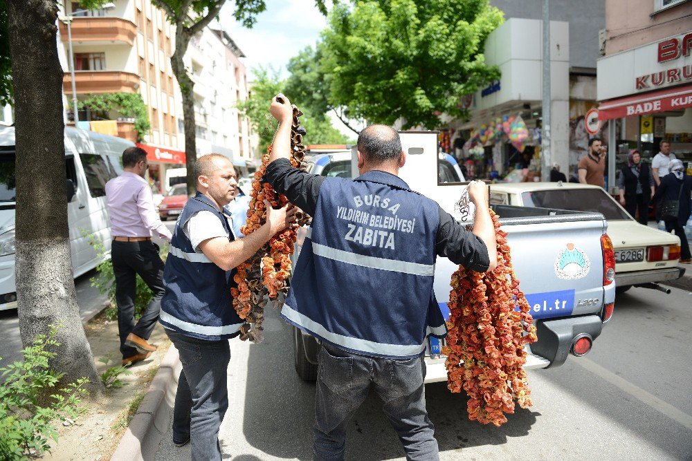 Yıldırım’da Kaldırım İşgaline Geçit Yok