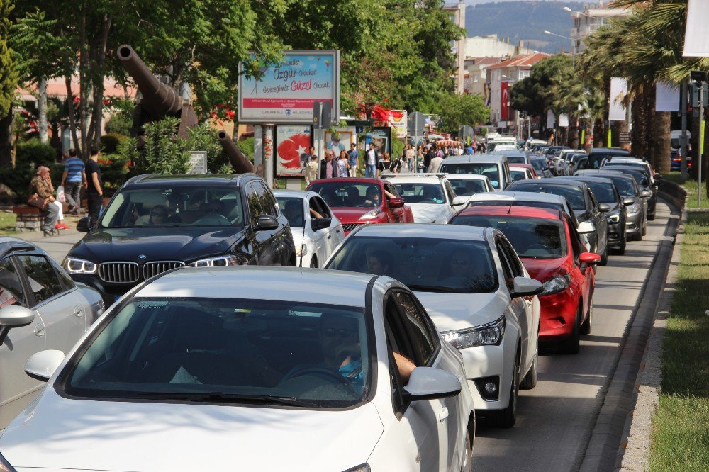 Çanakkale’de Dönüş Yoğunluğu