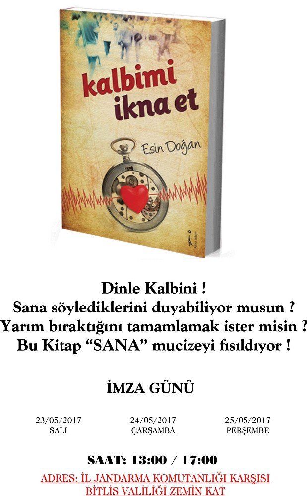 Beü Öğrencisi Doğan’dan “Kalbimi İkna Et” İsimli Kitap