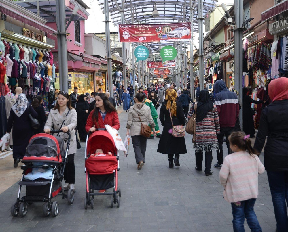 Tarihi Çarşıyı ‘Payitaht’ Heyecanı Sardı