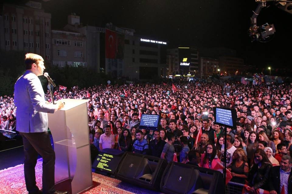 Çerkezköy’de Gençlik Festivali Coşkusu