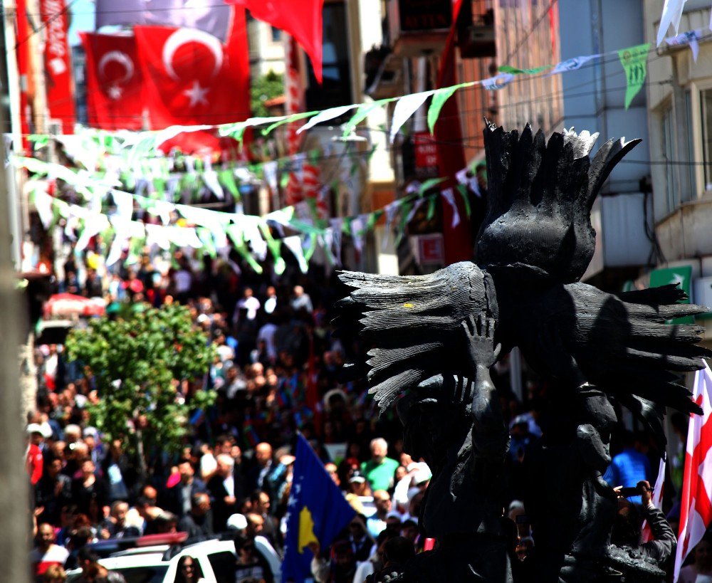 Yağmur Yüzünden Ertelen ‘Aksu Festival Yürüyüşü’ Bugün Düzenlendi