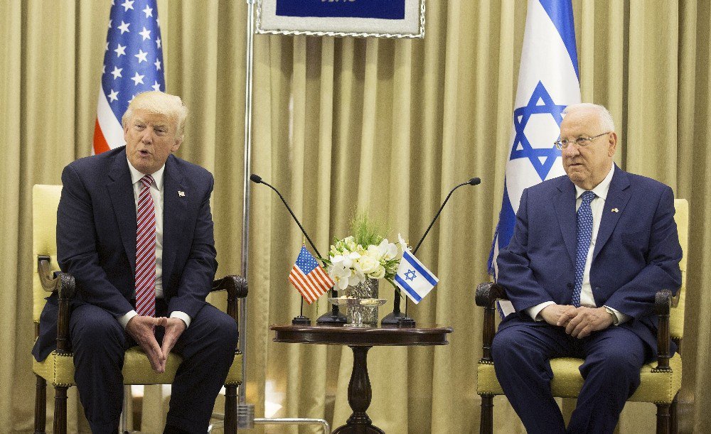 Trump, İsrail Cumhurbaşkanı Rivlin İle Görüştü