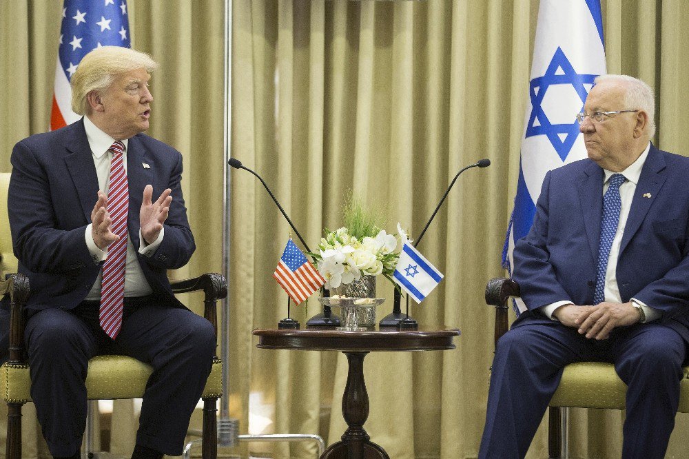 Trump, İsrail Cumhurbaşkanı Rivlin İle Görüştü