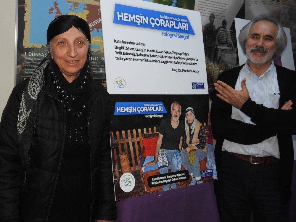 Hemşin Çoraplarının Dünü Ve Bugünü Anlatıldı