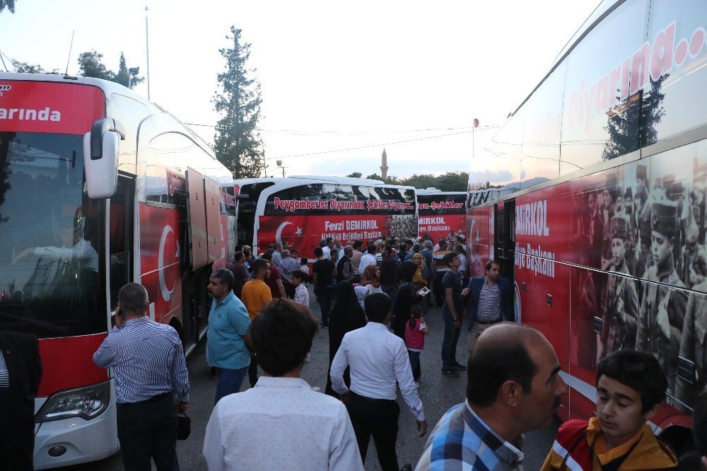 Haliliye’den 250 Öğrenciyi Daha Çanakkale’ye Gönderildi