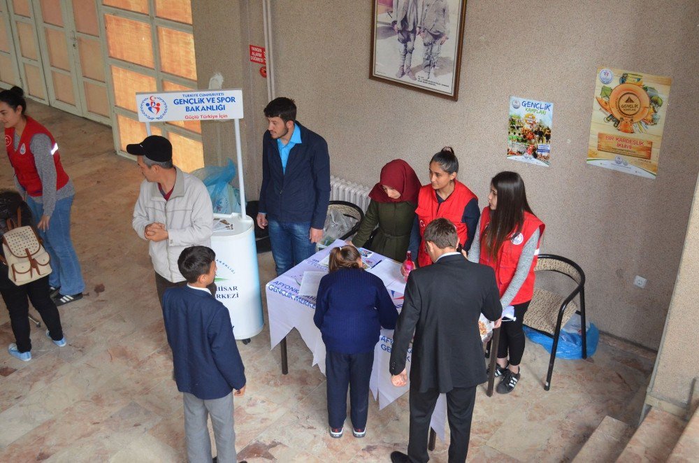 Gençlik Merkezi Okul Temsilcileri İle Bir Araya Geldi