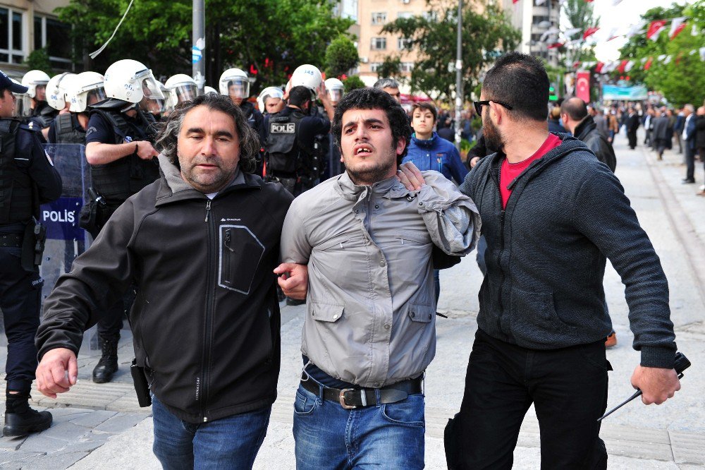 Ankara’da Protestocu Gruba Polis Müdahalesi: 6 Gözaltı