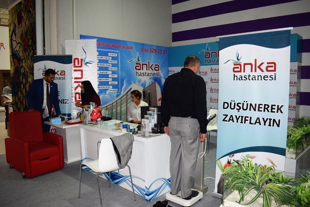 Domotex’te Sağlık İçin Anka’ya Koştular