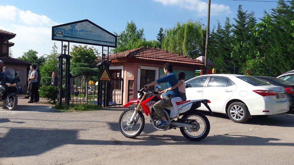 Engelli Öğrenciler Motosiklete Bindi, Doyasıya Eğlendi