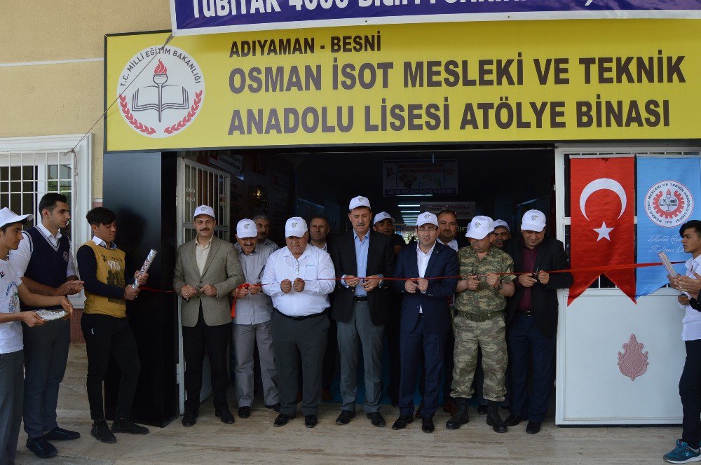 Teknik Lise’de Tübitak Bilim Fuarı