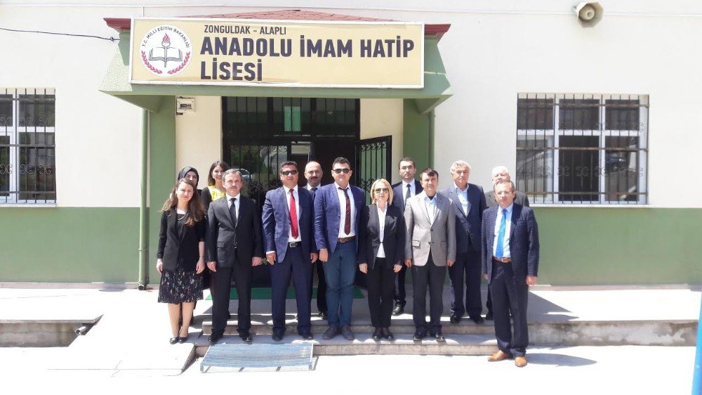 Alaplı Anadolu İmam Hatip Lisesine Saha Ziyareti