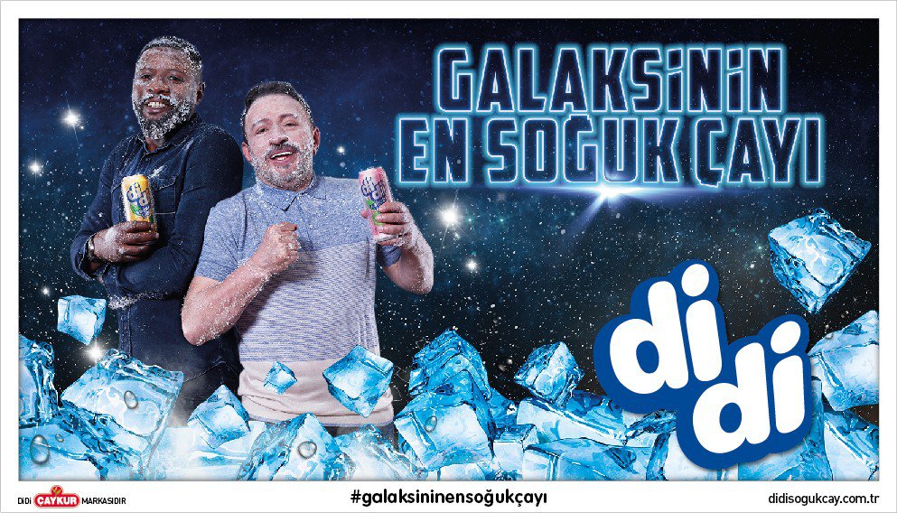 Didi Yeni Reklamına “Galaksinin En Soğuk Çayı” Sloganıyla Hazırlandı